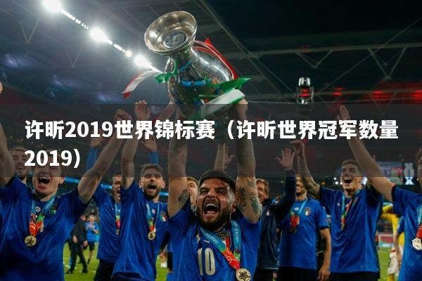 许昕2019世界锦标赛（许昕世界冠军数量2019）